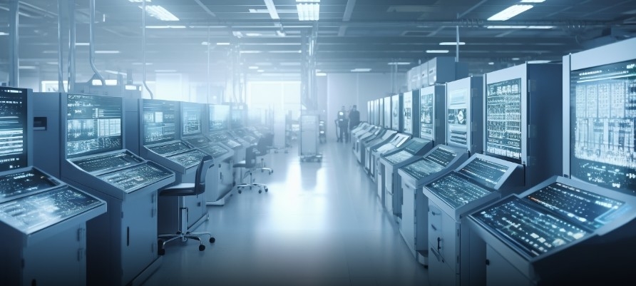 UDEL Chips Tech Co., Ltd. linha de produção do fabricante